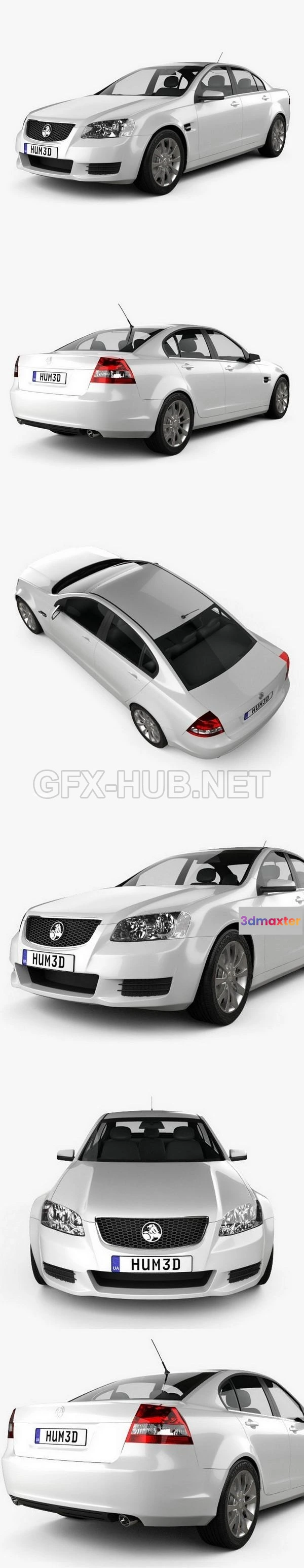 1207170 - CAR - Holden Commodore VE Sedan 2012  3D Model