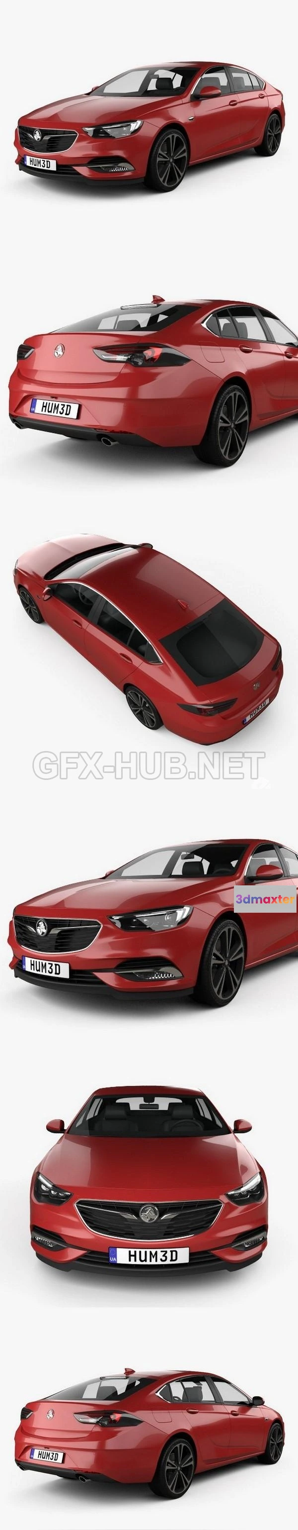 1207172 - CAR - Holden Commodore ZB 2017  3D Model