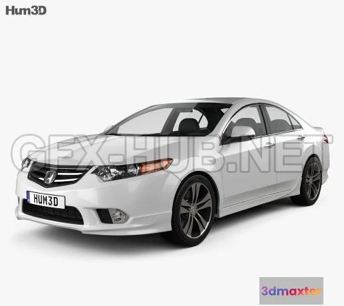 1207208 - CAR - Honda Accord Sedan Type S 2011  3D Model