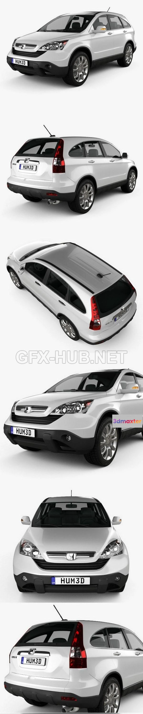 1207242 - CAR - Honda CR-V 2010  3D Model