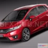1207250 - CAR - Honda Fit 2015 3D Model