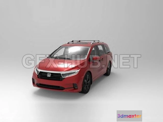 1207264 - CAR - Honda Odyssey 3D Model