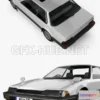 1207268 - CAR - Honda Prelude 1983  3D Model