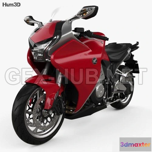 1207286 - CAR - Honda VFR1200F 2015 3D Model