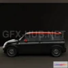1207300 - CAR - HUM3D Mini Cooper John Works Clubman 2011  3D Model