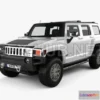 1207306 - CAR - Hummer H3 2010  3D Model