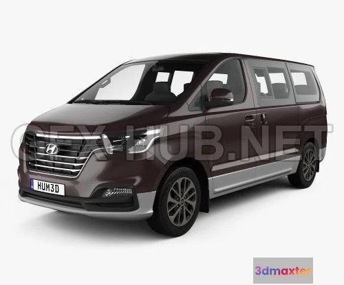 1207312 - CAR - Hyundai Grand Starex 2018  3D Model