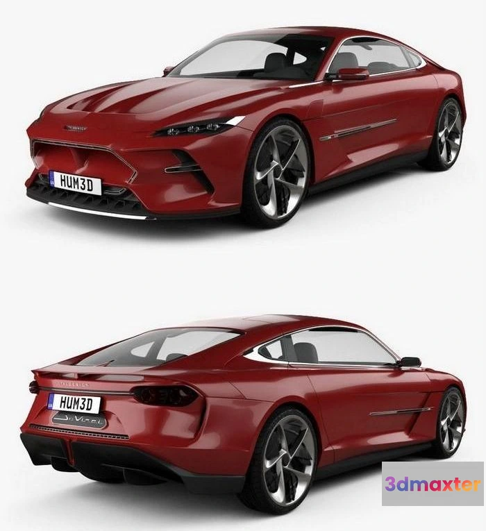 1207376 - CAR - Italdesign DaVinci 2020 3D Model