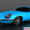 1207388 - CAR - Jaguar E-type 1961 3D Model