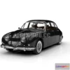 1207392 - CAR - Jaguar MK2 -1962 3D Model