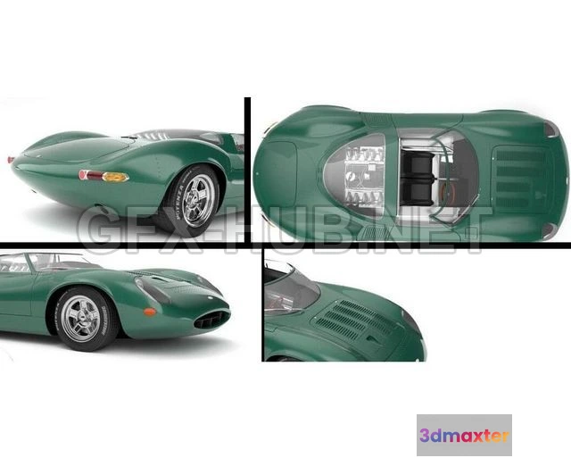 1207398 - CAR - Jaguar XJ13 3D Model