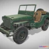 1207412 - CAR - Jeep Willy 2 3D Model
