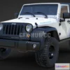 1207416 - CAR - Jeep Wrangler Rubicon 2010 3D Model