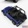 1207424 - CAR - Jeep Wrangler TJ 1997 3D Model