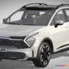 1207452 - CAR - KIA Sportage 2022 3D Model