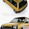 1207472 - CAR - Lada Oka 1111 1989  3D Model