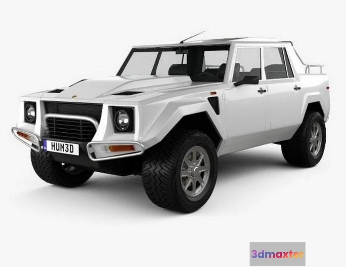 1207502 - CAR - Lamborghini LM002 1986-1993 3D Model