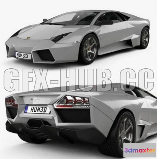 1207504 - CAR - Lamborghini Reventon 2009 3D Model
