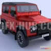1207552 - CAR - Land Rover Defender works V8 2018 3D Model