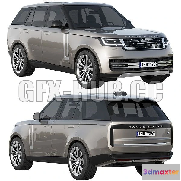 1207566 - CAR - Land Rover Range Rover 2022 3D Model