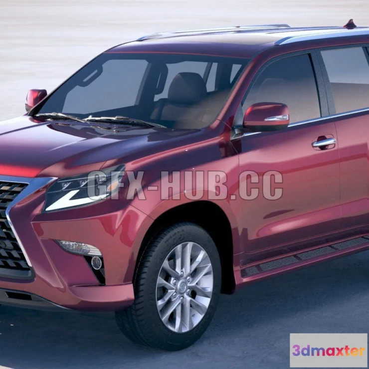 1207582 - CAR - Lexus GX460 2020 3D Model