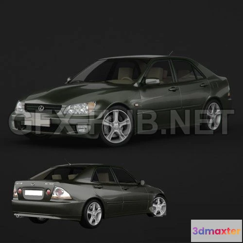 1207590 - CAR - Lexus IS 3D Model