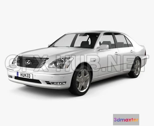 1207592 - CAR - Lexus LS (XF30) 2003  3D Model