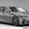 1207596 - CAR - Lexus LS 500 2018 3D 3D Model