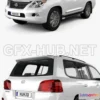 1207600 - CAR - Lexus LX 570 (J200) 2010  3D Model