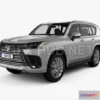 1207602 - CAR - Lexus LX 600 2022 3D Model