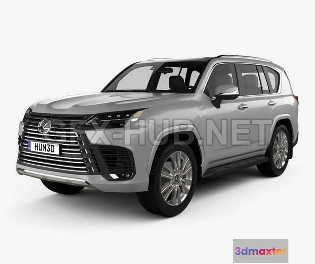 1207602 - CAR - Lexus LX 600 2022 3D Model