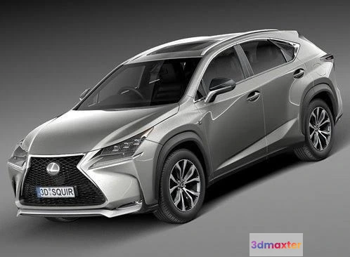 1207604 - CAR - Lexus NX 200t 2015 3D Model