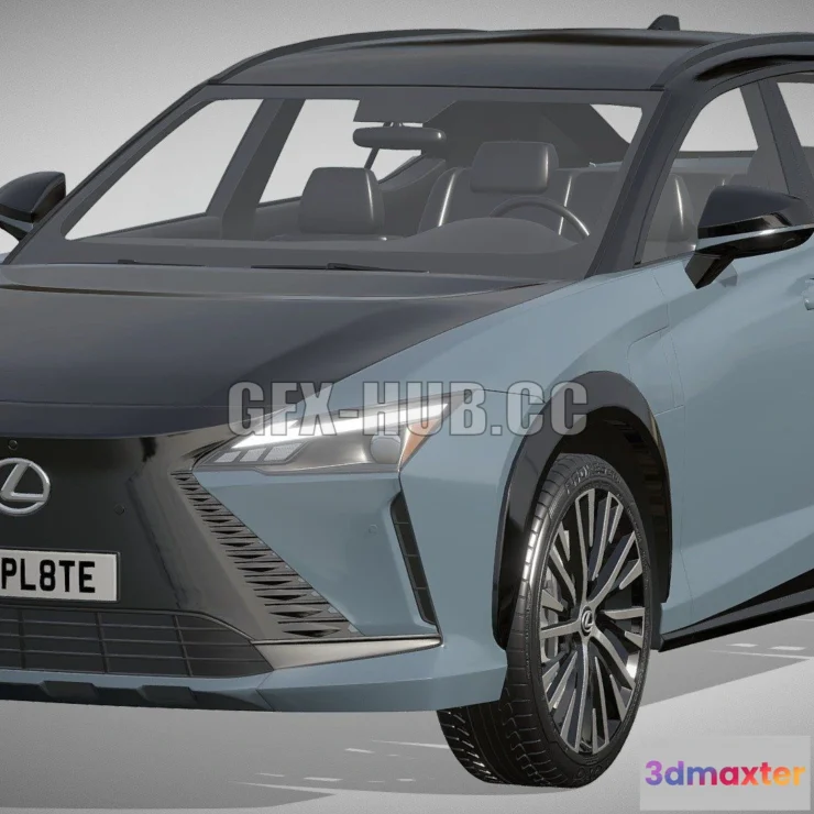 1207618 - CAR - Lexus RZ 450e 2023 3D Model