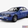 1207632 - CAR - Lincoln LS 1999  3D Model