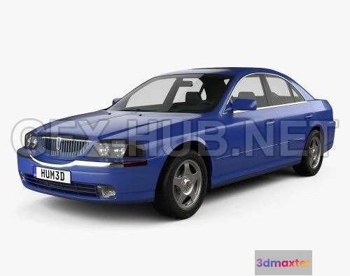 1207632 - CAR - Lincoln LS 1999  3D Model