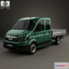 1207652 - CAR - MAN TGE Crew Cab Platform Body L1 2017 3D Model