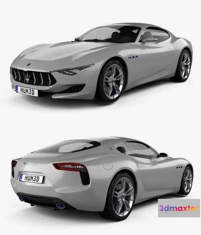 1207664 - CAR - Maserati Alfieri 2014 3D Model