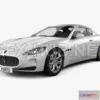 1207670 - CAR - Maserati GranTurismo 2011  3D Model
