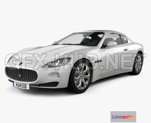 1207670 - CAR - Maserati GranTurismo 2011  3D Model