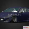 1207672 - CAR - Maserati GranTurismo LB Performance 3D Model