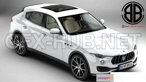 1207678 - CAR - Maserati Levante 2017 3D 3D Model