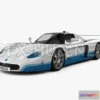 1207680 - CAR - Maserati MC12  3D Model