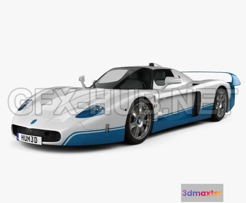 1207680 - CAR - Maserati MC12  3D Model