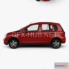 1207686 - CAR - Mazda 2 2003  3D Model