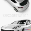 1207692 - CAR - Mazda 3 hatchback 2011  3D Model