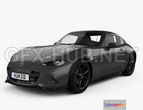 1207726 - CAR - Mazda MX-5 RF 2016  3D Model