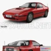 1207734 - CAR - Mazda RX-7 coupe 1985  3D Model