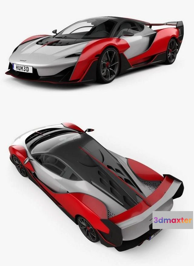 1207756 - CAR - McLaren Sabre 2021 3D Model