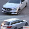 1207780 - CAR - Mercedes Benz E class T model 2014 3D Model