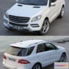 1207792 - CAR - Mercedes Benz ML Class 2013 3D Model